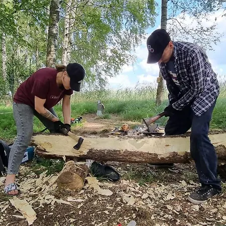 Jogas Sala Lyxtält Ludza